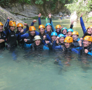 Enterrement vie de jeune vie EVG canyoning
