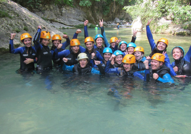 Enterrement vie de jeune vie EVG canyoning