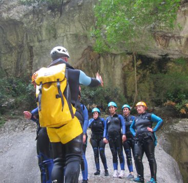 Pédagogie explications du guide Canyoning 06 Pédagogie explications du guide Canyoning 06